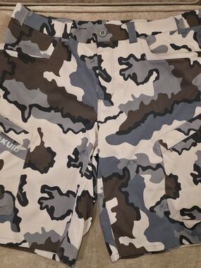 KUIU Tiburon 13" Men's Camo Pants - Brown & Gray Camouflage